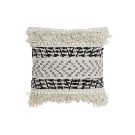 Coussin DKD Home Decor Noir Beige 45 x 10 x 45 cm Boho 59,99 €