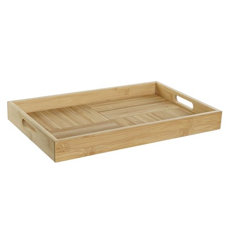 Plateau DKD Home Decor Naturel Bambou 43 x 27 x 4,5 cm 30,99 €