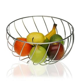 Coupe à fruits Métal Chrome (28 x 14 x 28 cm) 44,99 €