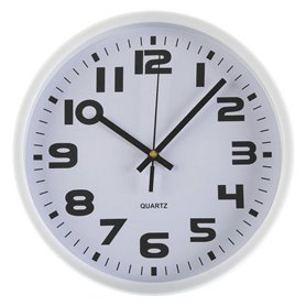 Horloge Murale Versa Blanc Plastique 3,8 x 25 x 25 cm 23,99 €