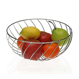 Coupe à fruits Métal Chrome (26 x 12 x 26 cm) 33,99 €