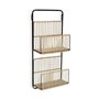 Étagère Versa Métal Rotin Bois MDF (12 x 68 x 32 cm) 86,99 €