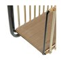 Étagère Versa Métal Rotin Bois MDF (12 x 68 x 32 cm) 86,99 €