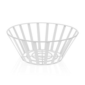 Coupe à fruits Versa Blanc Acier (25 x 10 x 25 cm) 34,99 €