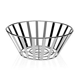 Coupe à fruits Versa Chrome Acier (25 x 10 x 25 cm) 36,99 €