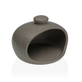Support Versa Gris Tampon à récurer Céramique Dolomite (9,5 x 10,5 x 11, 22,99 €