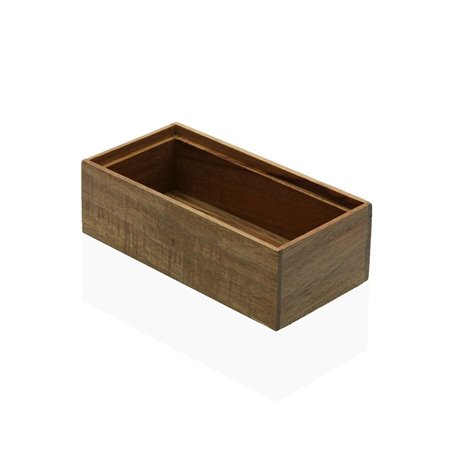 Boîte Multiusage Versa Petit 7,7 x 5,1 x 12,2 cm Acacia Bambou 16,99 €