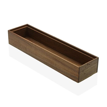 Boîte Multiusage Versa Grand 7,7 x 5,1 x 30,5 cm Acacia Bambou 20,99 €