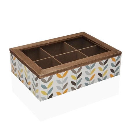 Boîte pour infusions Versa Erin Bois 17 x 7 x 24 cm 34,99 €