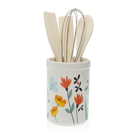 Pot pour ustensiles de cuisine Versa Selene Céramique 10 x 15 x 10 cm 27,99 €