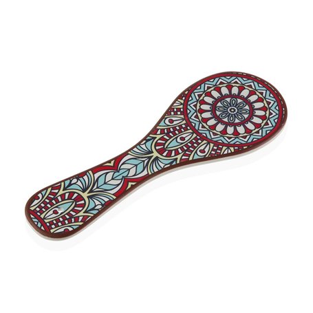 Pose-cuillères Versa Rouge Mandala Céramique (10 x 28 cm) 16,99 €