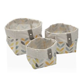 Set de basket Versa Erin Carré 14 x 14 x 14 cm Textile 24,99 €