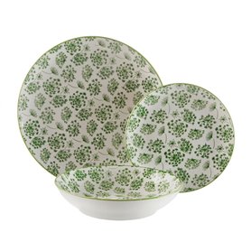 Service de Vaisselle Versa Amada Vert Porcelaine 18 Pièces 144,99 €