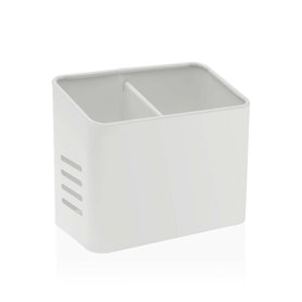 Range-couverts Versa Blanc 9,5 x 16 x 13,5 cm Métal Acier 23,99 €