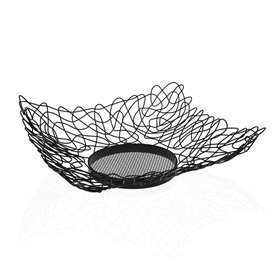 Coupe à fruits Versa Noir Métal Acier (29 x 10 x 29 cm) 38,99 €