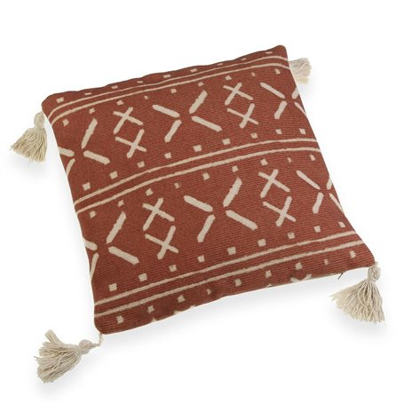 Coussin Versa Rouge Pompons 10 x 45 x 45 cm 60,99 €