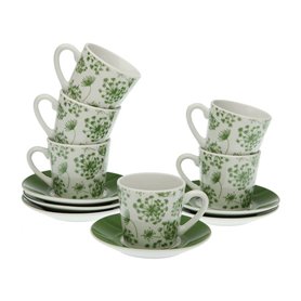 Jeu de 6 tasses avec plat Versa Amanda Porcelaine 33,99 €