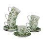 Jeu de 6 tasses avec plat Versa Amanda Porcelaine 33,99 €