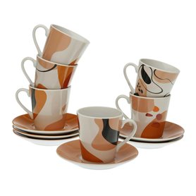 Jeu de 6 tasses avec plat Versa Katrien Porcelaine 46,99 €