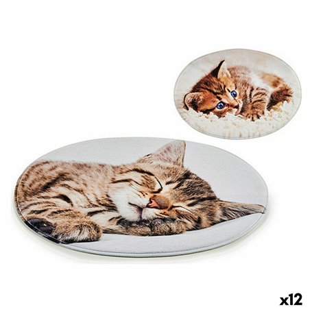 Tapis Chat 46 x 0,5 x 67 cm Gris (12 Unités) 145,99 €