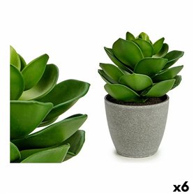 Plante décorative Gris Vert (16 x 21 x 16 cm) (6 Unités) 85,99 €