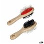 Brosse pour Chiens Rouge Noir Marron Acier Plastique (9 x 5 x 21 cm) (24 68,99 €