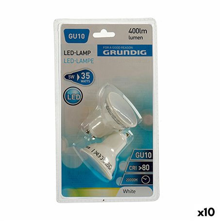 Lampe LED Grundig 6400 K Blanc 5 W GU10 400 lm (5 x 6 x 5 cm) (10 Unités 80,99 €