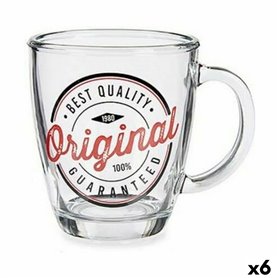 Tasse mug Original Transparent verre 6 Unités (320 ml) 35,99 €