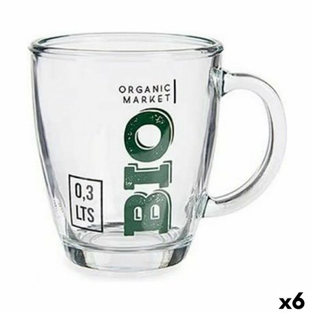Tasse mug Bio Transparent verre 6 Unités (320 ml) 35,99 €