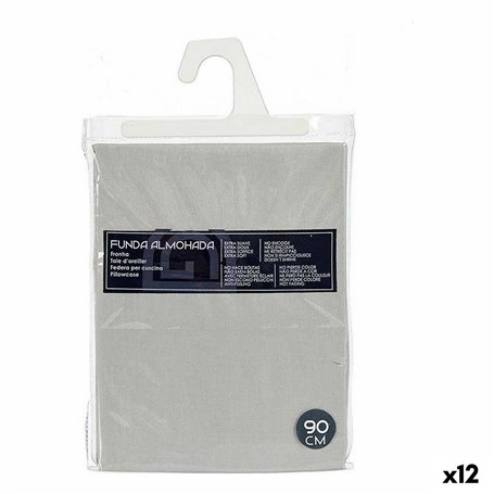 Taie d'oreiller 45 x 0,3 x 90 cm Gris (12 Unités) 61,99 €