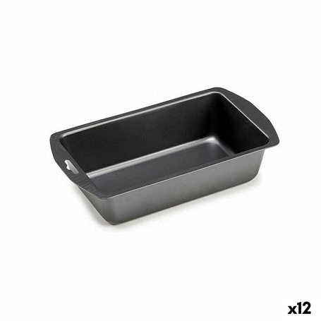 Moule pour four Gris foncé Acier au carbone (13 x 6,3 x 30 cm) (12 Unité 72,99 €