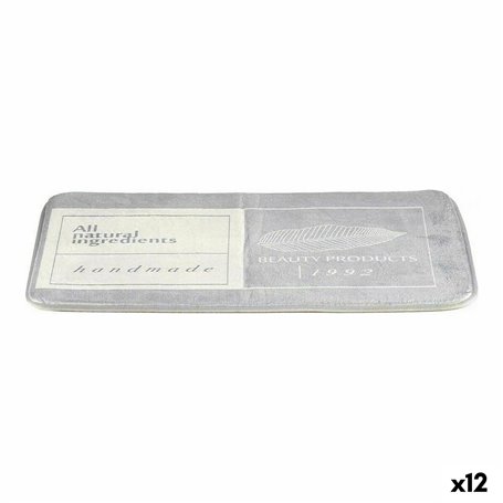 Tapis de bain Beauty Products Gris Blanc (40 x 1,5 x 60 cm) (12 Unités) 134,99 €