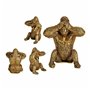 Figurine Décorative Gorille Doré Résine (9 x 18 x 17 cm) 169,99 €