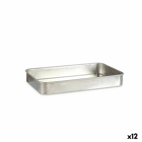 Plat à gratin 32 x 7 x 51,5 cm Argenté Aluminium 12 Unités 349,99 €