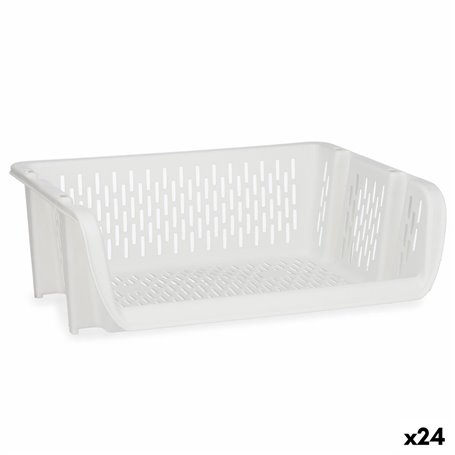 Panier de légumes Blanc polypropylène (30 x 13,5 x 38,7 cm) (24 Unités) 266,99 €