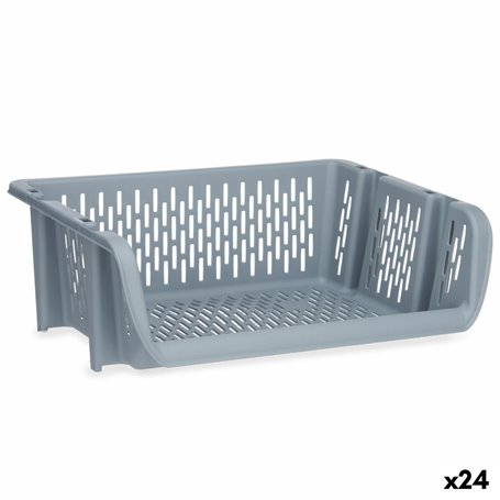 Panier de légumes Gris polypropylène (30 x 13,5 x 38,7 cm) (24 Unités) 263,99 €