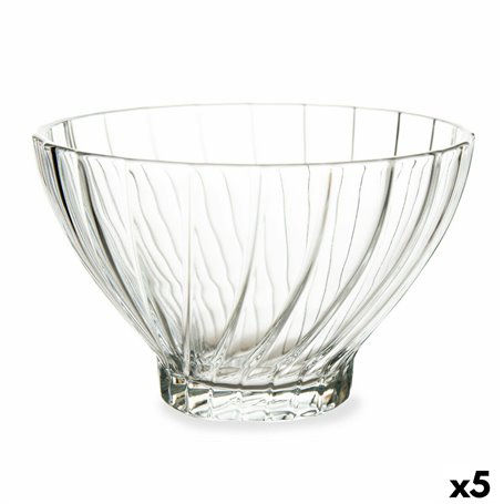 Set de Bols Transparent verre (Ø 10,8 x 7 cm) (290 ml) (5 Unités) 94,99 €