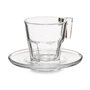 Jeu de 6 tasses avec plat Casablanca Transparent verre 4 Unités (70 ml) 96,99 €