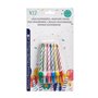 Ensemble de Bougies Multicouleur Anniversaire (12 Unités) 20,99 €