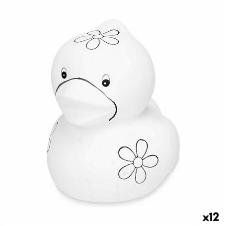 Tirelire à peindre Canard 9,2 x 12 x 10,2 cm Céramique (12 Unités) 62,99 €