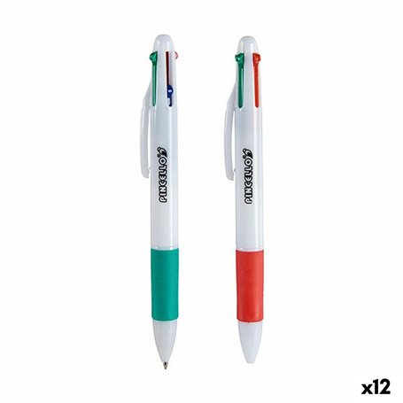 Ensemble de Stylos Blanc Plastique (12 Unités) 24,99 €