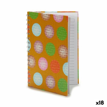 Cahier à Spirale A5 Cahier à Spirale Cercles 1,4 x 21 x 15,5 cm (18 Unit 101,99 €