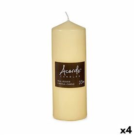 Bougie Crème 7 x 19,7 x 7 cm (4 Unités) 41,99 €