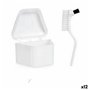 Set pour Dentiers Blanc polypropylène (12 Unités) 43,99 €