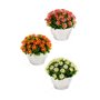 Plante décorative Marguerite Plastique 14 x 13 x 14 cm (12 Unités) 75,99 €