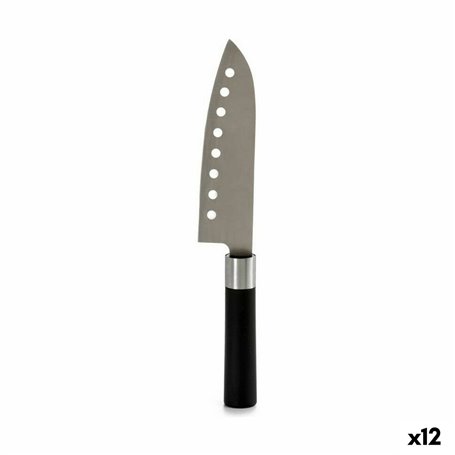 Couteau de cuisine 5 x 30 x 2,5 cm Argenté Noir Acier inoxydable Plastiq 43,99 €