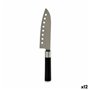 Couteau de cuisine 5 x 30 x 2,5 cm Argenté Noir Acier inoxydable Plastiq 43,99 €