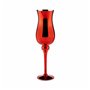 Bougeoir Verre Rouge 13,5 x 4,5 x 13,5 cm (6 Unités) 141,99 €