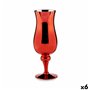 Bougeoir Verre Rouge 13,5 x 35 x 13,5 cm (6 Unités) 134,99 €