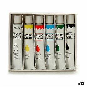 Set de peinture Multicouleur Peinture acrylique 12 ml (12 Unités) 44,99 €